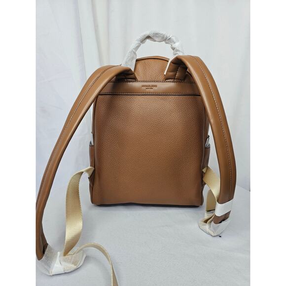 MICHAEL Michael Kors Bex Medium Backpack Color Luggage NWT - Picture 4 of 7